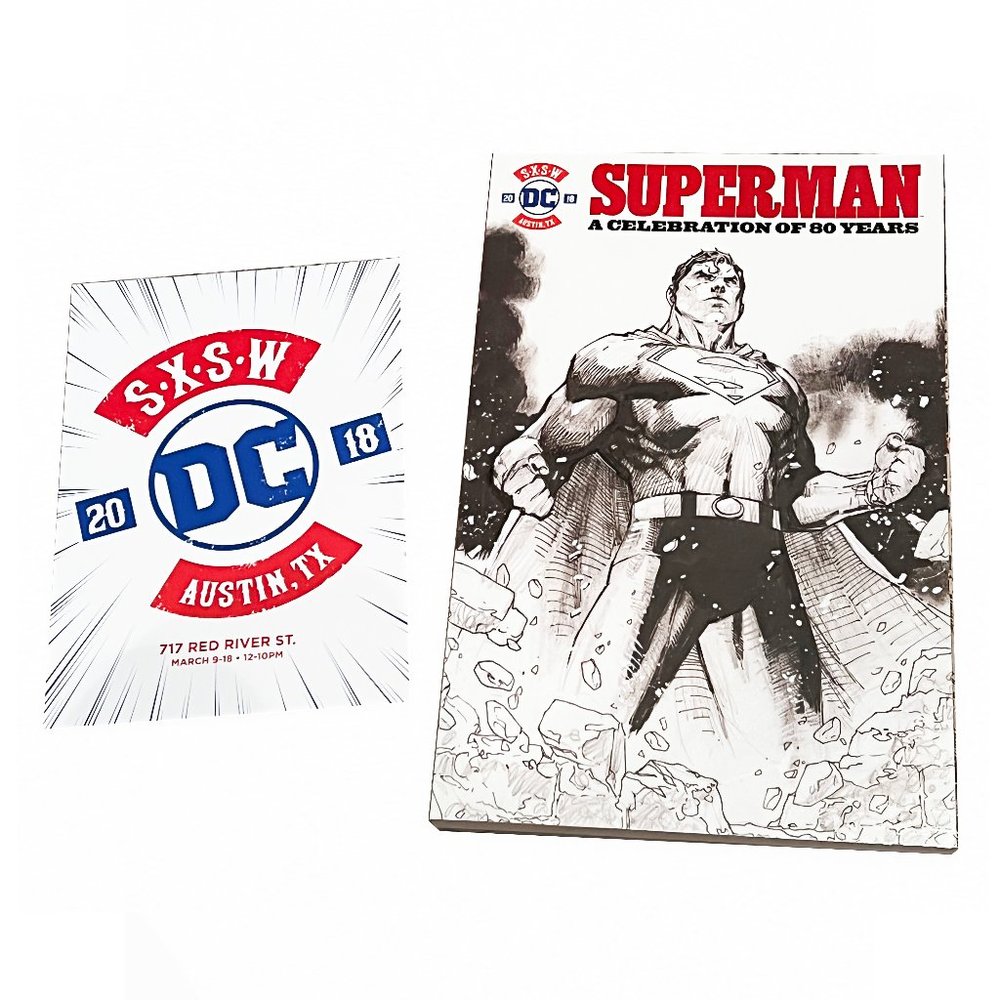 Limited Edition Superman Book from 2018 SXSW
